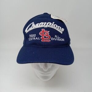 Vintage St Louis Cardinals Hat Cap Snap Back Mens One Size Blue MLB Puma